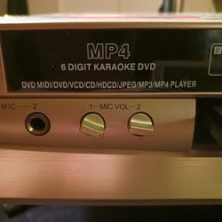 California Electronics USA CD/DVD/midi/mp3/mp4/6 Digit Karaoke/ Vcd/jpeg Player/Recorder 