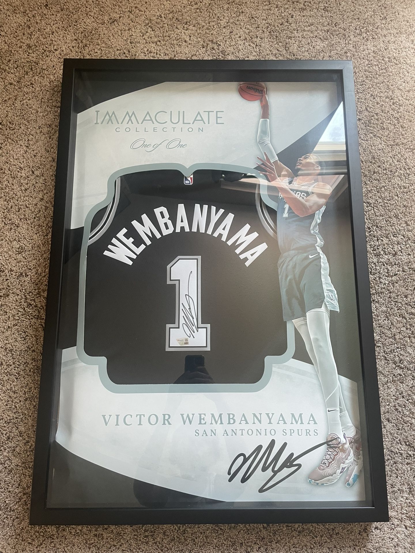 Victor Wembanyama Signed Jersey