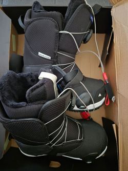 Burton Smalls Kids Step On Snowboard Boots Size 3K