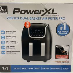 PowerXL Vortex Pro 6-Qt. Air Fryer Black