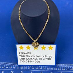 Gold Pendant Chain