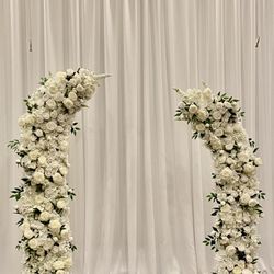 Faux Floral Arbor 5.9x6.9f