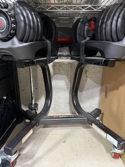 Bowflex Selecttech 552 Mint With Stand