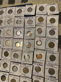 Coins different countries