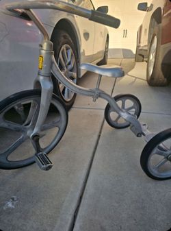 Vintage Anthony Brothers Convert-O Aluminum Tricycle / Bike – $275 OBO
