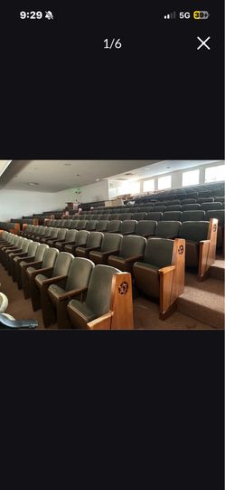 Vintage Theater / Auditorium Seating - Large Quantity Available