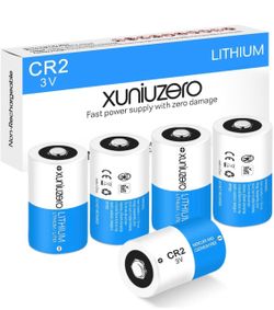 CR2 3V Lithium Batteries (4-Pack) CR2 3 Volt 1000mAh High Power Battery Long-Lasting for Video and Photo Cameras Lighting Equipment and More