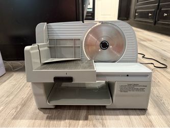 Chef’s choice electric food slicer model 609