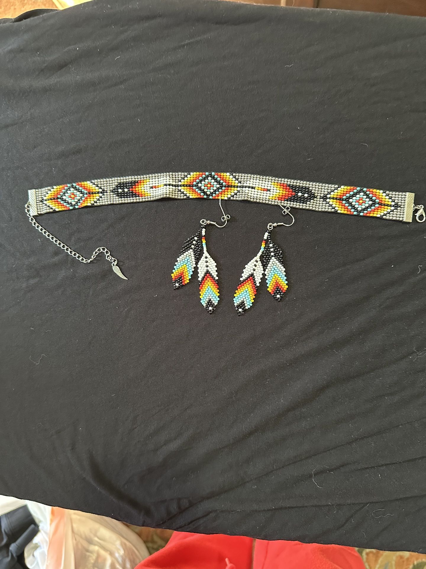 Native American Choker Earrings