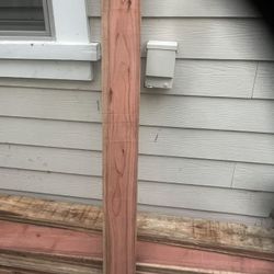 Redwood fence brand new 5 1/2 x 6 by three-quarter