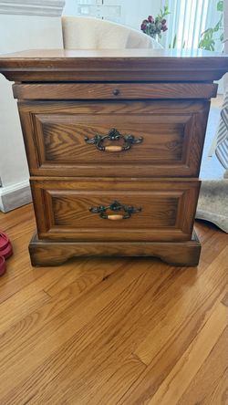 Farmhouse vintage side tables