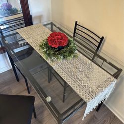 Metal And Glass Table 🤘🔷🔶