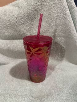 Pink starbucks cup