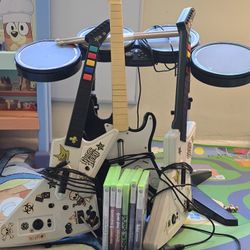 Guitar Hero LOT Xbox 360