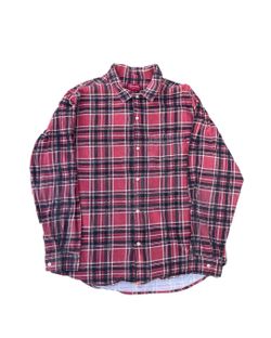Supreme Printed Plaid Flannel Men’s Size Large