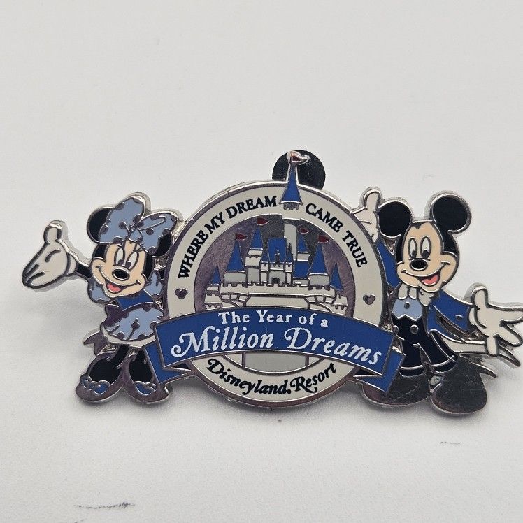 2006 Disney World Year of a Million Dreams Pin - Mickey Minnie Mouse