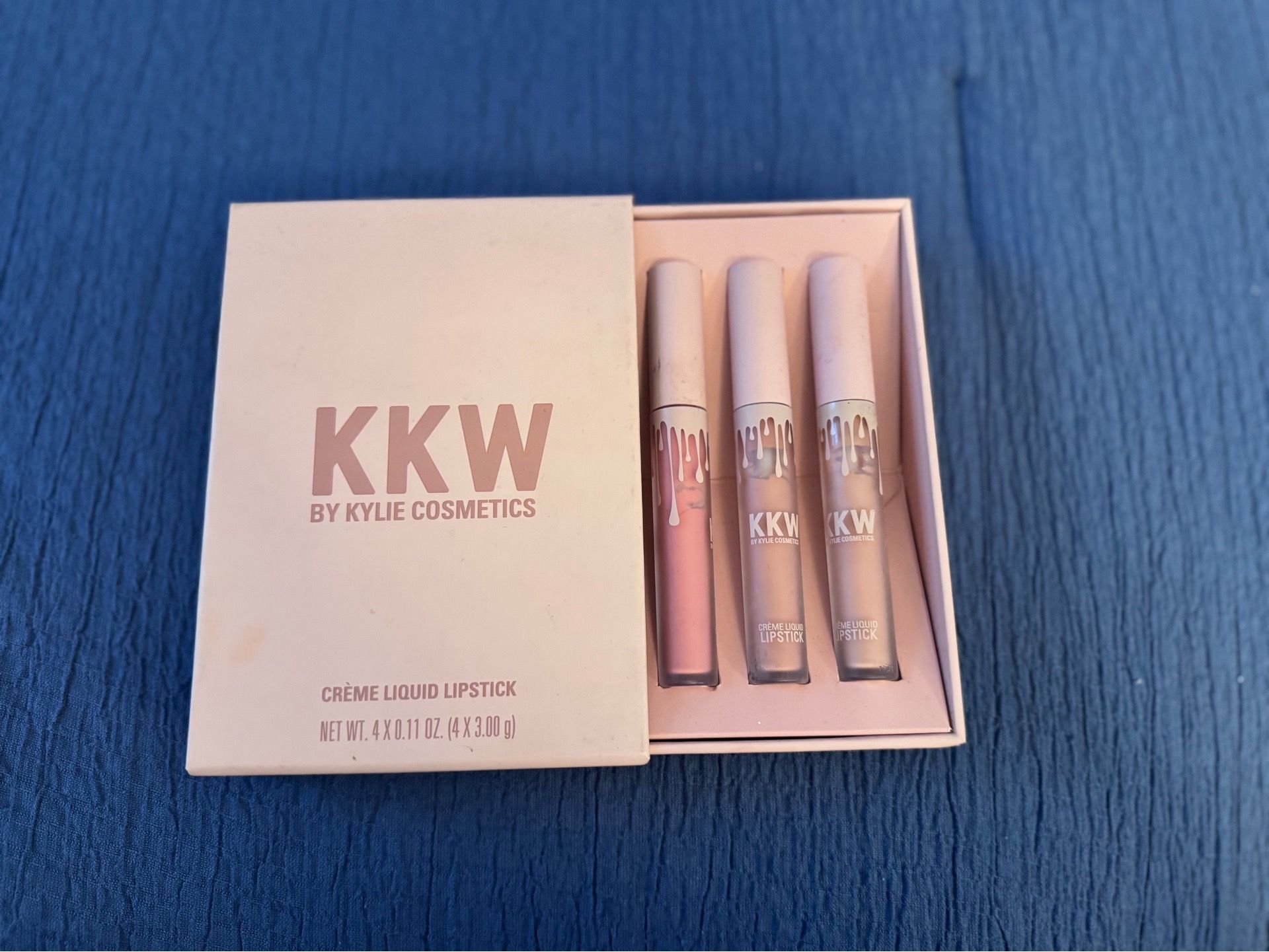 (AMAZING DISCOUNT‼️🙀)KKW by Kylie Cosmetics Crème Liquid Lipstick Set of 3!