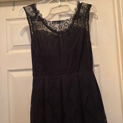 Black Lace Dress