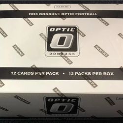 2020 DONRUSS OPTIC FOOTBALL FAT PACK CELLO PACK BOX SEALED!! DOWNTOWN HUNTING!!