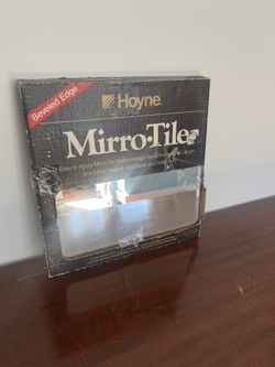 Vintage rare Hoyne mirror tiles
