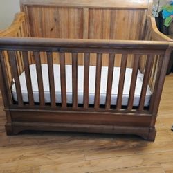Bertini Pembrooke 4 In 1 Crib With Mattress 