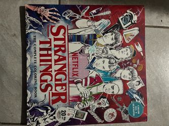 Stranger Things Complete Coloring Book Netflix