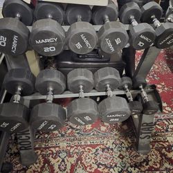 Complete Set Marcy Dumbbells