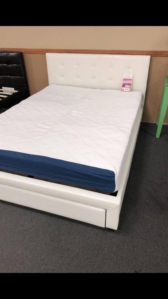 Full Bed With Bamboo Mattress