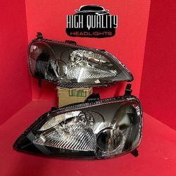 Honda Civic 2001. 2003 headlight.