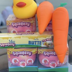 Peach Squeezy Authentic Squishy