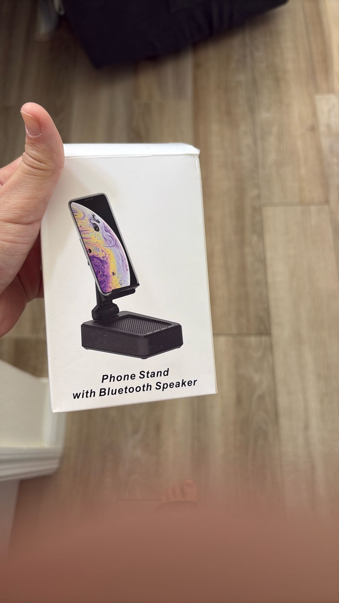 Phone Stand With Bluetooth Speaker