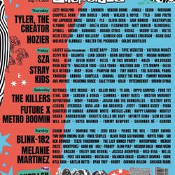 Lollapaloza 4 Day Tickets 3 Of Them 