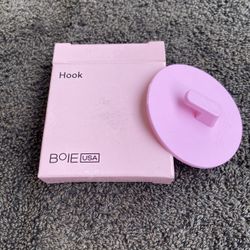 Shower Hook Pink & Blue