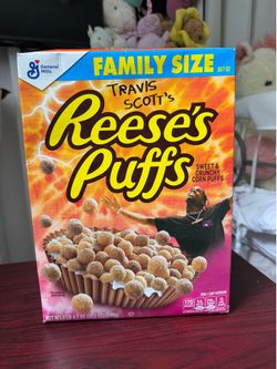 Travis Scott Cereal Box