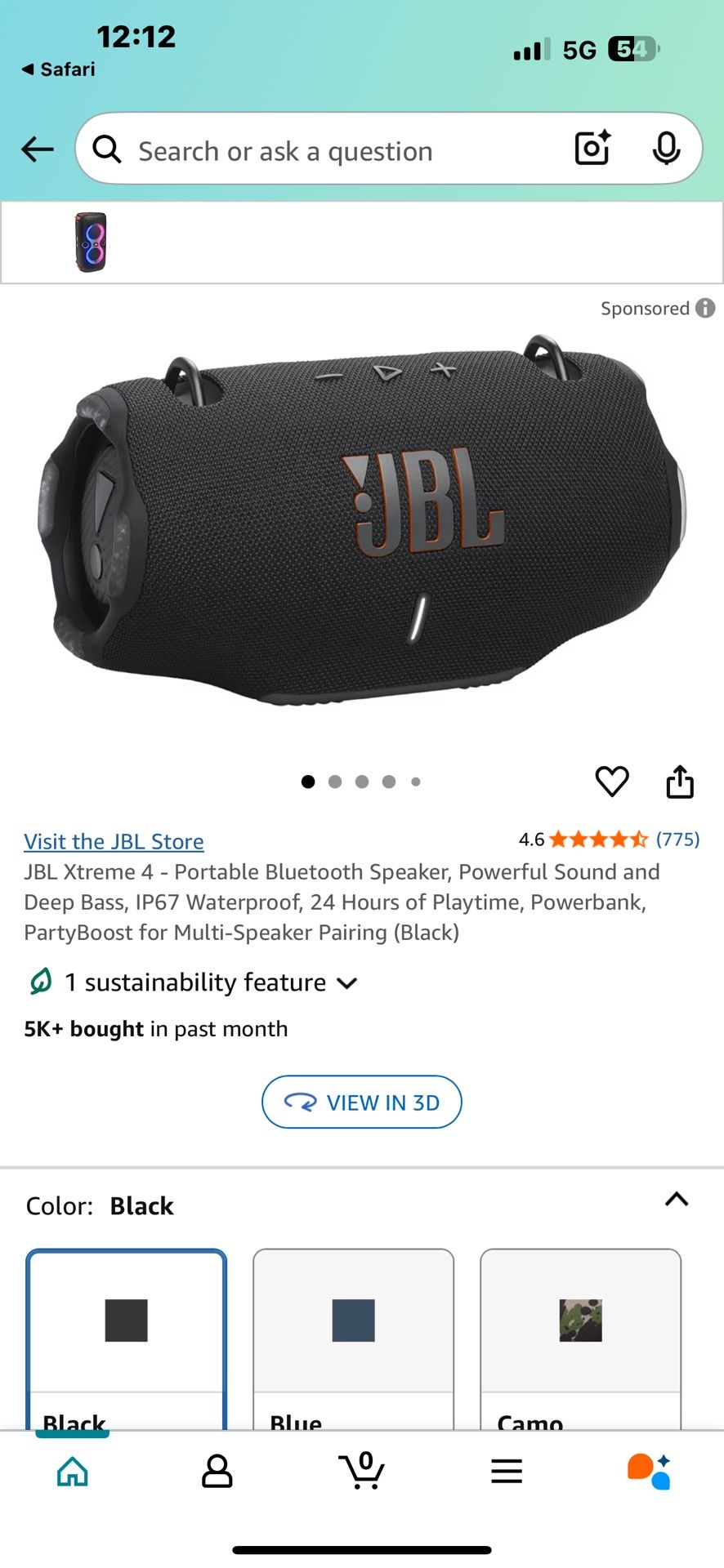 JBL PORTABLE BLUETOOTH SPEAKER !!!