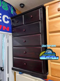Cherry duplex pinewood cajonera Comoda nueva chest dresser drawer