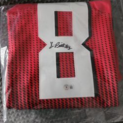 KYLE PITTS JERSEY Signed W/cert