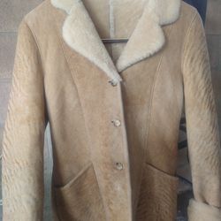 Burberry Sheepskin Jacket 