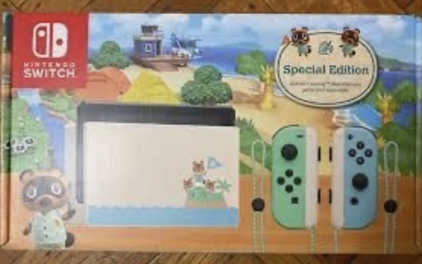 nintendo switch animal crossing edition