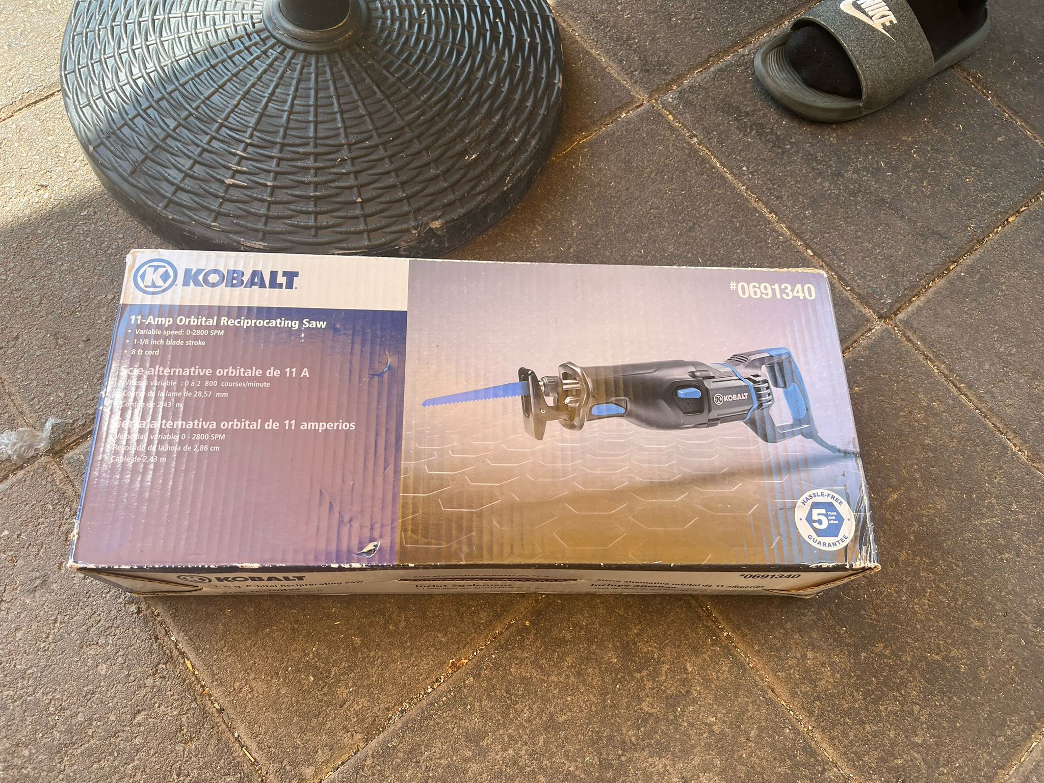 Kobalt 11-Amp Orbital Reciprocating Saw. New