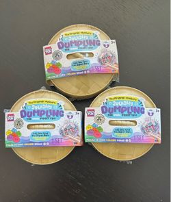 $8 each RMS Squishy DUMPLING Series 3 Mystery Viral Fidget Toy - lot of 3