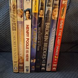 Lot Of 8 DVDs,  Drama, Etc. $39.95, OBO. 