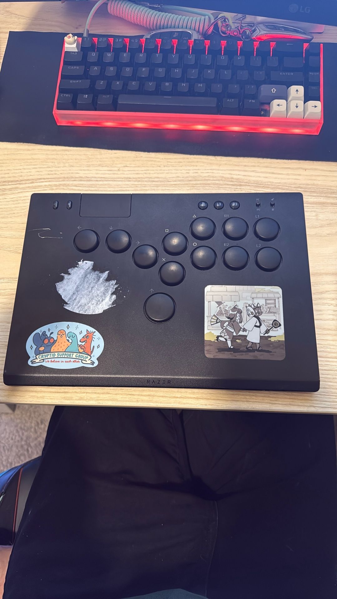 Razer Kitsune fight pad