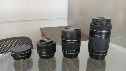 Canon Lenses STM and efm adapter