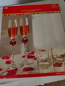 Champagne glasses
