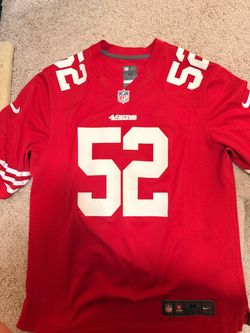 Nike NFL San Francisco 49ers #52 Jersey Size M