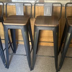 Barstools Set of 4 