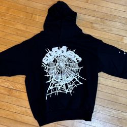   Sp5der Men’s OG web Hoodie 
