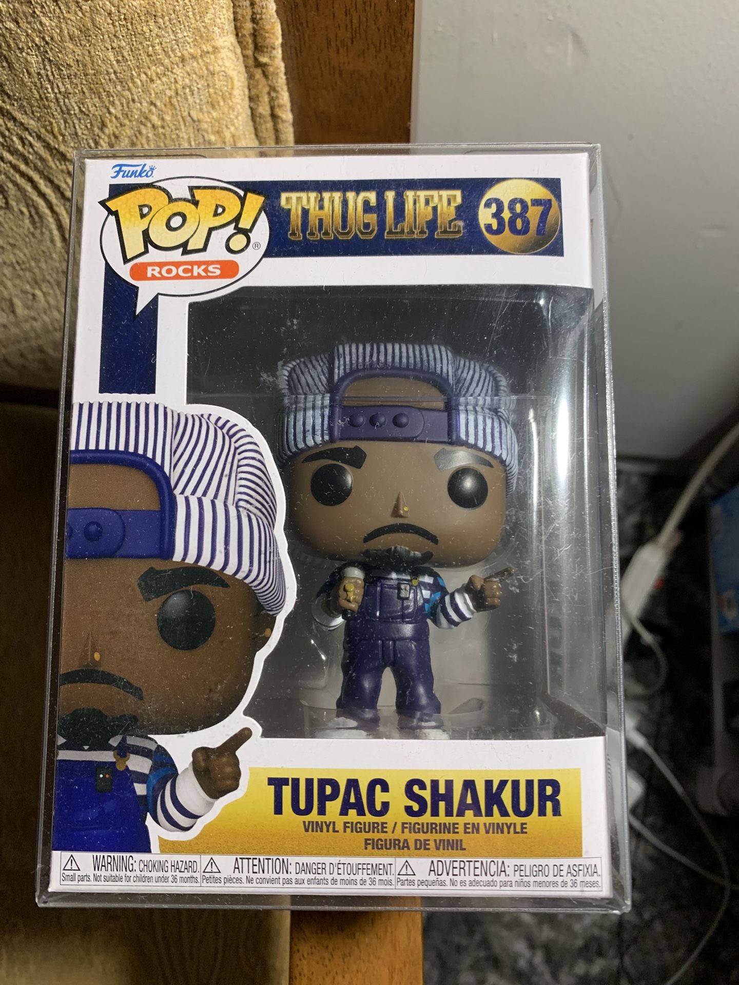 Funko pop rocks thug life Tupac shakur #387
