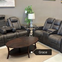 Power heads Grey Performance Fabric in stock ❤️ same day delivery $2,699